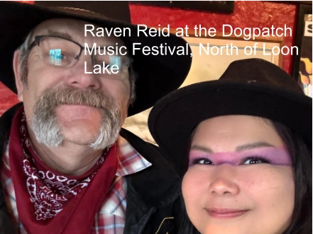 Raven Reid at the Dogpatch Music Festival, North of Loon Lake